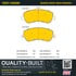 1001-1406M by MPA ELECTRICAL - Quality-Built Premium Semi-Metallic Brake Pads w/ Hardware