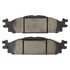 1001-1508C by MPA ELECTRICAL - Quality-Built Premium Ceramic Brake Pads w/ Hardware