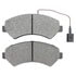 1001-1540AM by MPA ELECTRICAL - Quality-Built Premium Semi-Metallic Brake Pads w/ Hardware