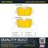 1001-1554M by MPA ELECTRICAL - Quality-Built Premium Semi-Metallic Brake Pads w/ Hardware