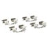 1001-1646AM by MPA ELECTRICAL - Quality-Built Premium Disc Brake Pad Set - Semi-Metallic, with Hardware