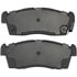 1001-1658C by MPA ELECTRICAL - Quality-Built Premium Ceramic Brake Pads w/ Hardware