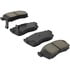 1001-1658C by MPA ELECTRICAL - Quality-Built Premium Ceramic Brake Pads w/ Hardware