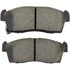 1001-1658C by MPA ELECTRICAL - Quality-Built Premium Ceramic Brake Pads w/ Hardware