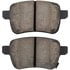 1001-1722M by MPA ELECTRICAL - Quality-Built Premium Semi-Metallic Brake Pads w/ Hardware