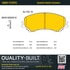1001-1737C by MPA ELECTRICAL - Quality-Built Disc Brake Pad, Premium, Ceramic, with Hardware