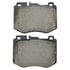 1001-1796C by MPA ELECTRICAL - Quality-Built Premium Ceramic Brake Pads w/ Hardware