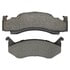 1002-0123M by MPA ELECTRICAL - Quality-Built Disc Brake Pad Set - Work Force, Heavy Duty, with Hardware