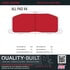 1002-0242M by MPA ELECTRICAL - Quality-Built Work Force Heavy Duty Brake Pads w/ Hardware
