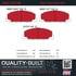 1002-0273M by MPA ELECTRICAL - Quality-Built Work Force Heavy Duty Brake Pads w/ Hardware