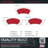 1002-0506M by MPA ELECTRICAL - Quality-Built Work Force Heavy Duty Brake Pads w/ Hardware