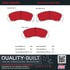 1002-0530M by MPA ELECTRICAL - Quality-Built Work Force Heavy Duty Brake Pads w/ Hardware