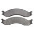 1002-0557M by MPA ELECTRICAL - Quality-Built Work Force Heavy Duty Brake Pads w/ Hardware
