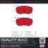 1002-0619M by MPA ELECTRICAL - Quality-Built Work Force Heavy Duty Brake Pads w/ Hardware