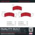 1002-0623M by MPA ELECTRICAL - Quality-Built Disc Brake Pad Set - Work Force, Heavy Duty, with Hardware