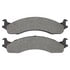 1002-0655AM by MPA ELECTRICAL - Quality-Built Work Force Heavy Duty Brake Pads w/ Hardware