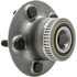 MPA Electrical WH512220 Wheel Bearing and Hub Assembly Wheel Bearing and Hub Assembly