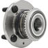 MPA Electrical WH512276 Wheel Bearing and Hub Assembly Wheel Bearing and Hub Assembly