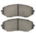 1003-1188C by MPA ELECTRICAL - Quality-Built Black Series Ceramic Brake Pads w/ Hardware