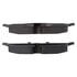 1003-1204M by MPA ELECTRICAL - Quality-Built Black Series Semi-Metallic Brake Pads w/ Hardware