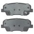 1003-1284BC by MPA ELECTRICAL - Quality-Built Disc Brake Pad Set - Black Series, Ceramic, with Hardware