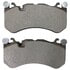 1003-1291M by MPA ELECTRICAL - Quality-Built Disc Brake Pad Set - Black Series, Semi-Metallic, with Hardware