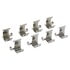 1003-1329M by MPA ELECTRICAL - Quality-Built Black Series Semi-Metallic Brake Pads w/ Hardware