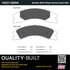 1003-1329M by MPA ELECTRICAL - Quality-Built Black Series Semi-Metallic Brake Pads w/ Hardware