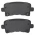1003-1430AC by MPA ELECTRICAL - Quality-Built Disc Brake Pad Set - Black Series, Ceramic, with Hardware