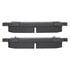 1003-1430AC by MPA ELECTRICAL - Quality-Built Disc Brake Pad Set - Black Series, Ceramic, with Hardware