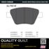 1003-1456M by MPA ELECTRICAL - Quality-Built Black Series Semi-Metallic Brake Pads w/ Hardware