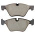 1003-1504C by MPA ELECTRICAL - Quality-Built Disc Brake Pad Set - Black Series, Ceramic, with Hardware