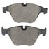 1003-1505C by MPA ELECTRICAL - Quality-Built Disc Brake Pad Set - Black Series, Ceramic, with Hardware