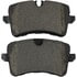 1003-1547AM by MPA ELECTRICAL - Quality-Built Black Series Semi-Metallic Brake Pads w/ Hardware