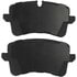 1003-1547AM by MPA ELECTRICAL - Quality-Built Black Series Semi-Metallic Brake Pads w/ Hardware