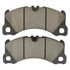 1003-1577C by MPA ELECTRICAL - Quality-Built Disc Brake Pad Set - Black Series, Ceramic, with Hardware