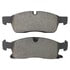 1003-1629M by MPA ELECTRICAL - Quality-Built Disc Brake Pad Set - Black Series, Semi-Metallic, with Hardware