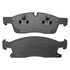 1003-1629M by MPA ELECTRICAL - Quality-Built Disc Brake Pad Set - Black Series, Semi-Metallic, with Hardware