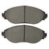 1003-1633M by MPA ELECTRICAL - Quality-Built Disc Brake Pad Set - Black Series, Semi-Metallic, with Hardware