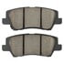 1003-1659M by MPA ELECTRICAL - Quality-Built Black Series Semi-Metallic Brake Pads w/ Hardware