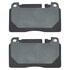 1003-1663C by MPA ELECTRICAL - Quality-Built Disc Brake Pad Set - Black Series, Ceramic, with Hardware