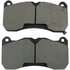 1003-1666M by MPA ELECTRICAL - Quality-Built Black Series Semi-Metallic Brake Pads