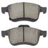 1003-1721C by MPA ELECTRICAL - Quality-Built Black Series Ceramic Brake Pads w/ Hardware