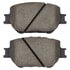 1003-1733C by MPA ELECTRICAL - Quality-Built Black Series Ceramic Brake Pads w/ Hardware