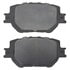 1003-1733C by MPA ELECTRICAL - Quality-Built Black Series Ceramic Brake Pads w/ Hardware