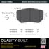1003-1759C by MPA ELECTRICAL - Quality-Built Black Series Ceramic Brake Pads w/ Hardware