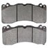 1003-1792M by MPA ELECTRICAL - Quality-Built Disc Brake Pad Set - Black Series, Semi-Metallic, with Hardware