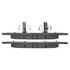 1003-1818AC by MPA ELECTRICAL - Quality-Built Disc Brake Pad Set - Black Series, Ceramic, with Hardware