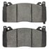 1003-1853M by MPA ELECTRICAL - Quality-Built Black Series Semi-Metallic Brake Pads