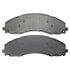 1003-2018M by MPA ELECTRICAL - Quality-Built Disc Brake Pad Set - Black Series, Semi-Metallic, with Hardware